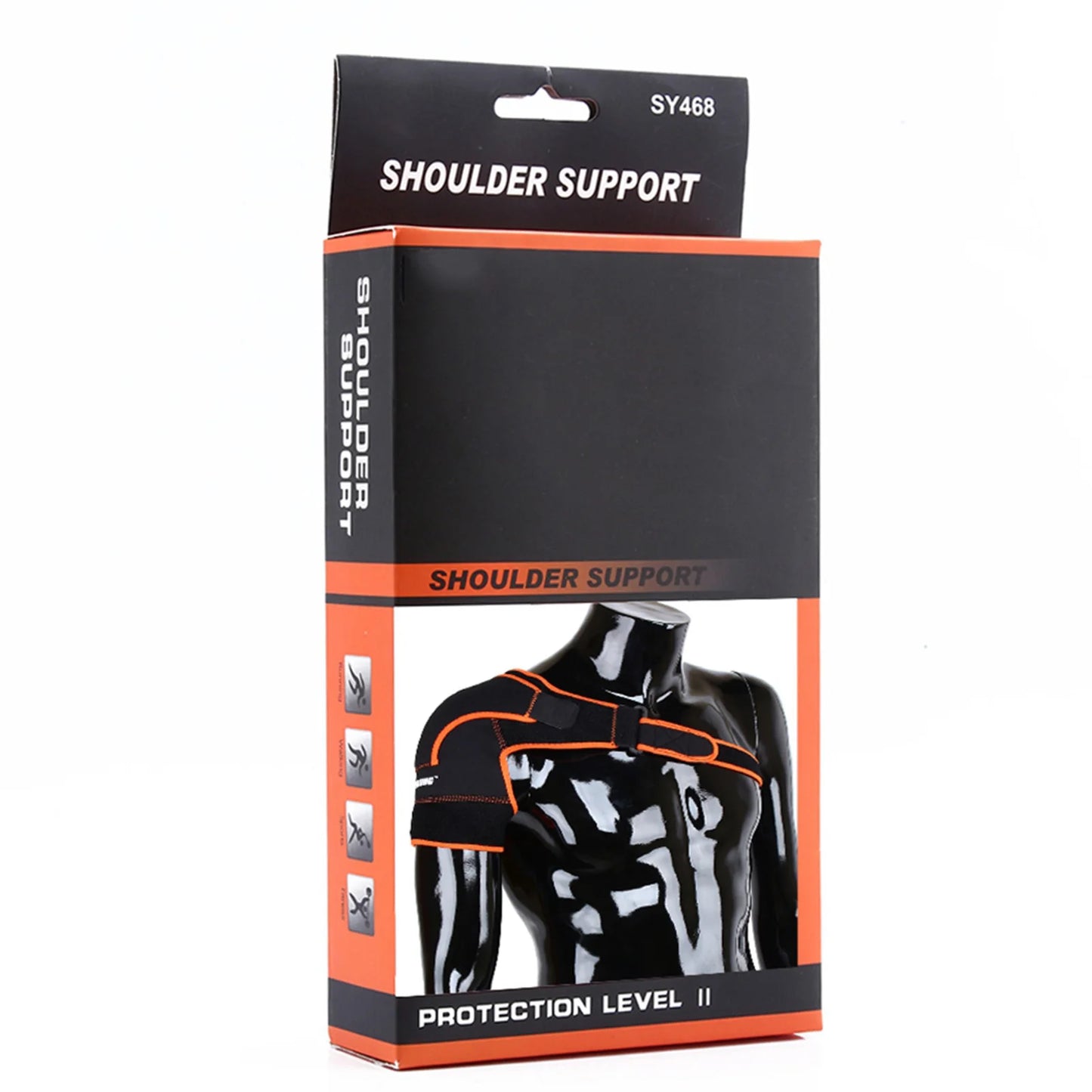 Adjustable Shoulder Support Brace Strap Joint Sport Gym Compression Bandage Wrap Shoulder Brace Rotator Cuff Shoulder Support